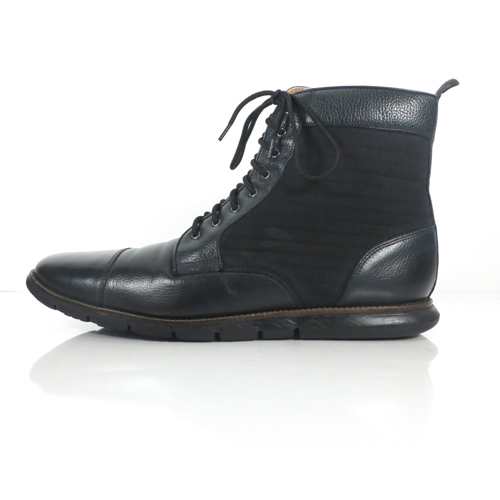 Cole Haan Grand OS Black City Cap Toe Dress Boot - Picture 4 of 8